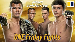 LIVE Fight Companion | ONE Championship Friday Fights 1 at Lumpinee