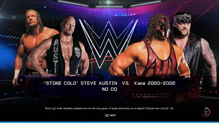 WWE 2K23 Stone Cold Steve Austin vs Kane 2001