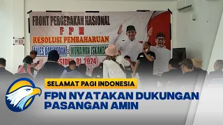 Front Pergerakan Nasional Dukung Pasangan Amin