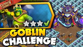 Easily 3 Star the Goblin King Challenge (Clash of Clans)