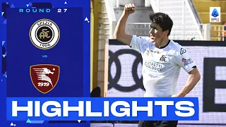 Spezia-Salernitana 1-1 | Shomurodov secures draw for the hosts: Goals & Highlights | Serie A 2022/23