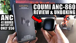 COUMI ANC-860 REVIEW: Unusual TWS ANC Earbuds 2020!