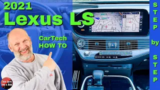 2021 Lexus LS 500 F - CarTech Infotainment Screen How To