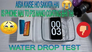 Redmi 9a  Water Test🔥 - Will it Survive or Dead??