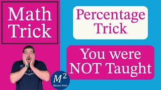 Percentage Trick You Were NEVER Taught in School Minute Math Tricks | Part 71-75 #shortscompilation