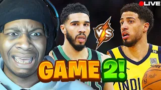 JAYLEN BROWN 40 PTS?! Lvgit LIVE REACTION To CELTICS VS PACERS GAME 2 | ECF | May 23, 2024