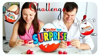 Киндер сюрприз челлендж | Kinder egg surprise challenge