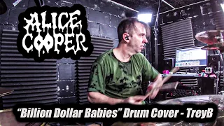 Alice Cooper "Billion Dollar Babies" - Drum Cover Trey B