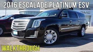 2016 Cadillac Escalade ESV Platinum 6.2L | Heated/Cooled Massage Seats (Walkthrough)