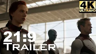 [21:9]  AVENGERS Endgame 4K Ultrawide Trailer | UltrawideVideos