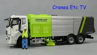 Sunraise Zoomlion Cleaning Sweeper by Cranes Etc TV