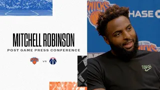 Mitchell Robinson: "They're some fighters over here." | Knicks Post-Game