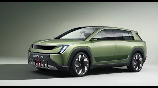 ŠKODA VISION 7S: Preview of new design language and 600+ km range