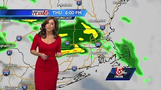 Video: Some sun to start followed by showers