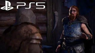 Assassins Creed Valhalla - Gorm Kjotvesson Boss Fight PS5 Gameplay - 4K