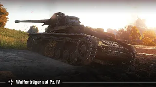 Waffenträger auf Pz. IV пострелял на Редшире