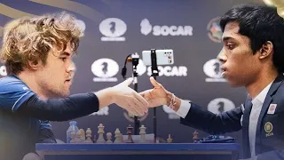 The Game Made Magnus Carlsen World Cup Champion | Magnus Carlsen vs Praggnanandhaa (2023 World Cup)