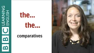 The...the... comparatives - English In A Minute