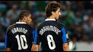 When Adriano and Zlatan Ibrahimović Both Played at Inter Milan