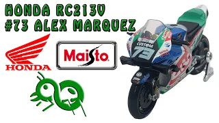 Maisto 1:18 Motogp 2021 LCR Honda RC213V #73 Alex Marquez Miniatur Moto GP 2021 Honda RC213V LCR