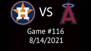 Astros VS Angels  Condensed Game  Highlights 8/14/21