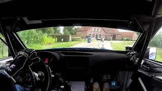 Rally Report Onboard: ShortRally van Kasterlee (B)2023: Erik van Loon-Subaru Impreza WRC S14.