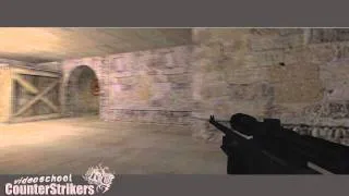 de_dust2 wallbang spam spot ( Upper Tunnel - Platform )