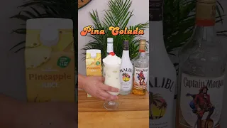 How to make delicious Pina Colada cocktail recipe #howto #pinacolada #cocktail #recipe #fyp #drinks