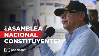 Presidente Petro abre posibilidad de una Asamblea Nacional Constituyente