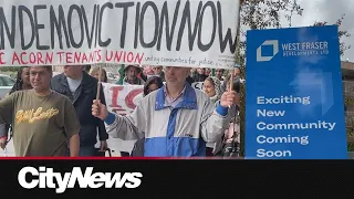 Surrey tenants rally to stop ‘demoviction’