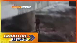 Babae sa Davao City, sinagip matapos ma-trap sa ilalim ng tulay | Frontline Sa Umaga