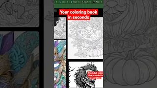 Level up Your Coloring Pages with this Free AI Tool - No More MIDJOURNEY!