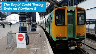 The Train That Is a Rapid Covid Test Centre