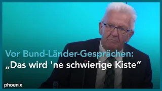 Winfried Kretschmann (B'90/Grüne) zu Corona-Maßnahmen am 13.10.20