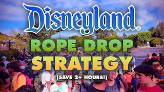 Rope Drop Strategy | How the Pros save 2+ hours in your day