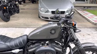 harley sportster iron883 vance & hines short shots ฮาเล่ ท่อ แวน แอนด์ ฮายด์