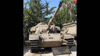 The British Centurion was the primary Israeli army main battle tank
