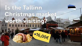 Tallinn Christmas market 2023 - Is it overrated?