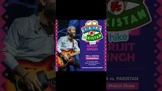 Arijit Singh performance confirmed in PAK vs IND Cwc Match