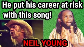 NEIL YOUNG SOUTHERN MAN REACTION - He's got my respect - First time hearing