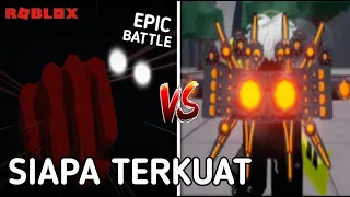 EPIC BATTLE!! SAITAMA VS GENOS SIAPA YANG TERKUAT?? | Roblox The strongest battleground Indonesia