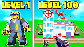 NOOB to PRO MAX LEVEL in Hospital Tycoon Roblox