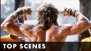 TOP SCENES FROM RAMBO III - Starring Sylvester Stallone