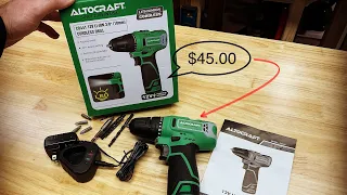 Honest Review of The ALTOCRAFT  12V 3/8” Cordless Drill / Driver / Lots of Torque!