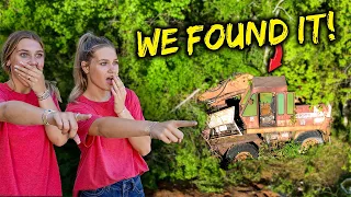 We found LOST EXCAVATOR ABANDONED 26 years ago! SEIZED ENGINE!