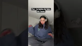 Je suis la seule à détester l’asmr ? 😂