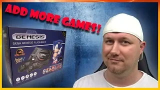 Sega Genesis Flashback 2018 | How to add MORE games with AtGames firmware and CUSTOM Firmware!