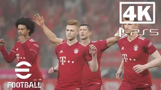 Efootball 2022(Update Version 1.0)Bayern Munchen Vs. Juventus Full Match. | PS5 Gameplay [ 4K HDR ]