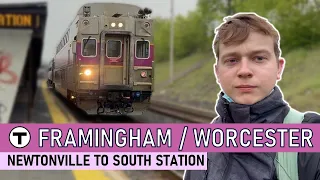 We took an MBTA train from the WORST STATION