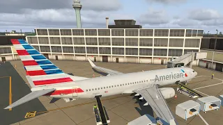 X Plane 11 KMSY-KORD B738 American Airlines [VATSIM]